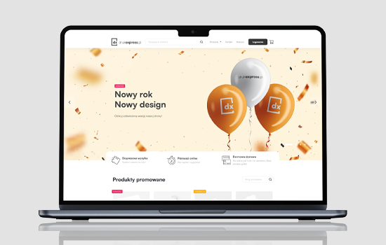 Nowy layout Drukexpress